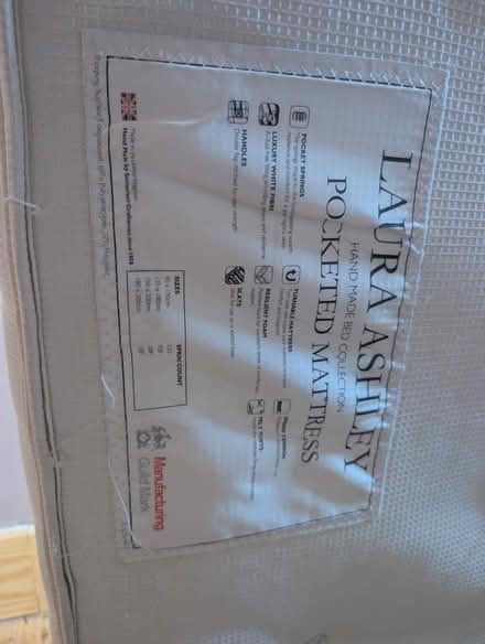 Photo of free Laura Ashley single mattress (Stroud GL5) #2