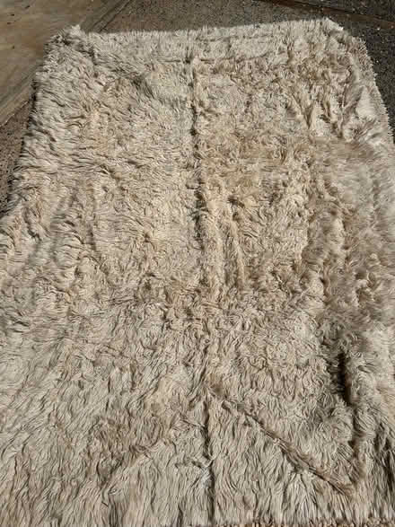 Photo of free Greek wool Flokati rug (San Anselmo, nr Brookside Sch.) #1