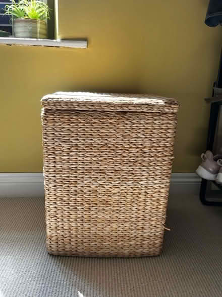 Photo of free Wicker laundry basket (Southville BS3) #1