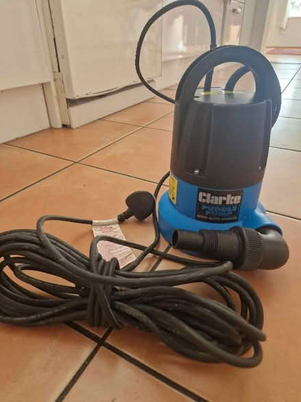 Photo of free Puddle pump (Walthamstow E17) #1