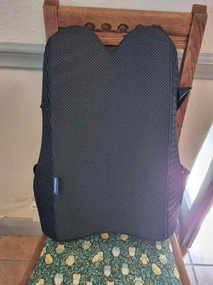 Photo of free Gel back support. (Wennington LA2) #2