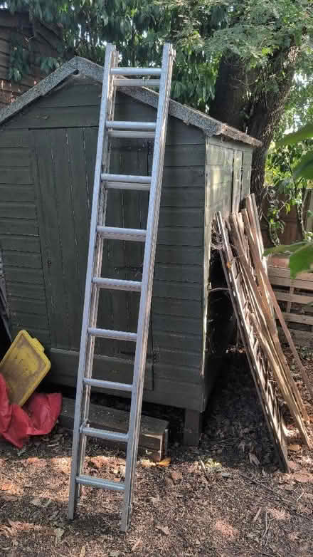 Photo of free Aluminium ladder (Gorse Hill GU22) #1