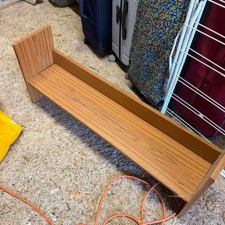 Photo of free Wooden shelf for desk top (Slough central SL1) #1