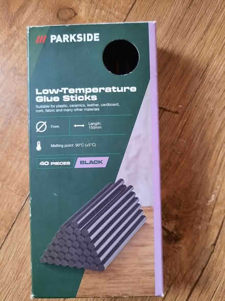 Photo of free Glue Sticks Black Parkside (Shanagarry County Cork) #1