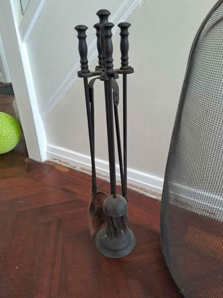 Photo of free Fire set and fire guard (St Marks, Cheltenham GL51) #2