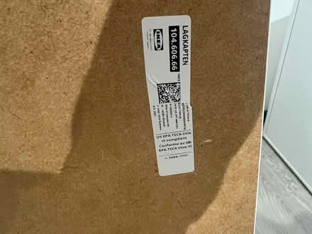 Photo of free IKEA lagkapten table top 120 x 60cm (SE4) #2