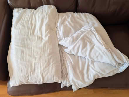 Photo of free Old single duvet and pillow (Orpington BR6) #1