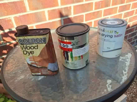 Photo of free Paint and woodstain (Hoyland S74) #1