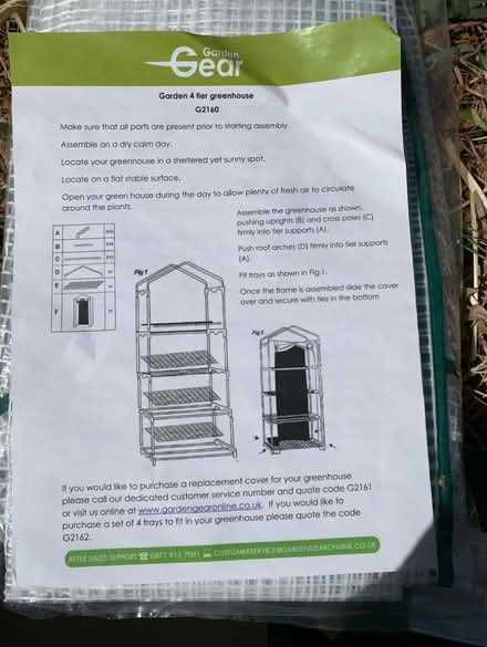 Photo of free Mini Plastic Greenhouse (Whitehawk BN2) #1