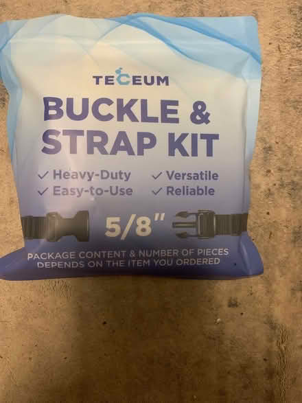 Photo of free Buckle and strap kit (Downtown Toronto) #1