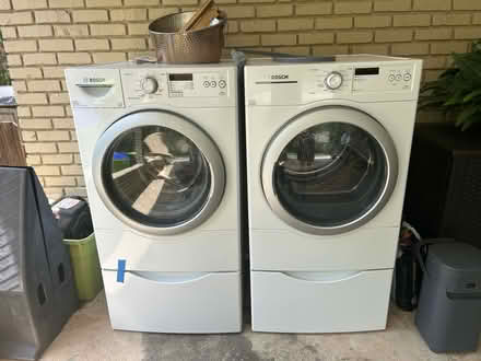 Photo of free Bosch Washer & Dryer (Smyrna, Vinings, Mableton) #1