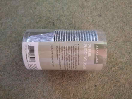 Photo of free 1 pack of small foil pudding cases (Caversham Heights RG4) #1