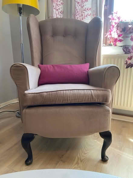 Photo of free Two Armchairs - today only (Hollands Avenue CT19) #4