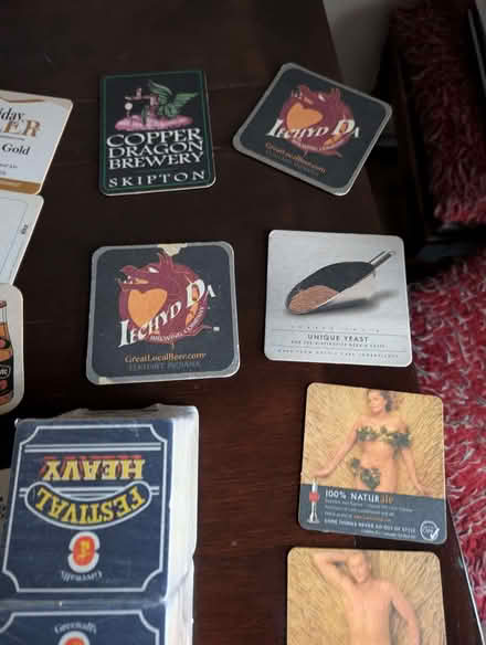 Photo of free 130+ Vintage Beer Mats Man Cave (Mold CH7) #3