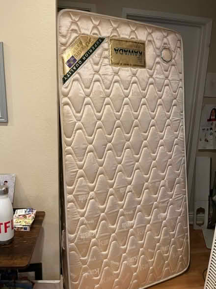 Photo of free twin mattress (Campbell/Winchester) #1