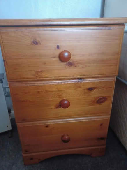Photo of free Pine bedside table (Hollingbury BN1) #1