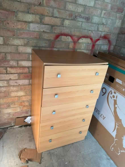 Photo of free 5 Drawer Chest (Billericay) #2