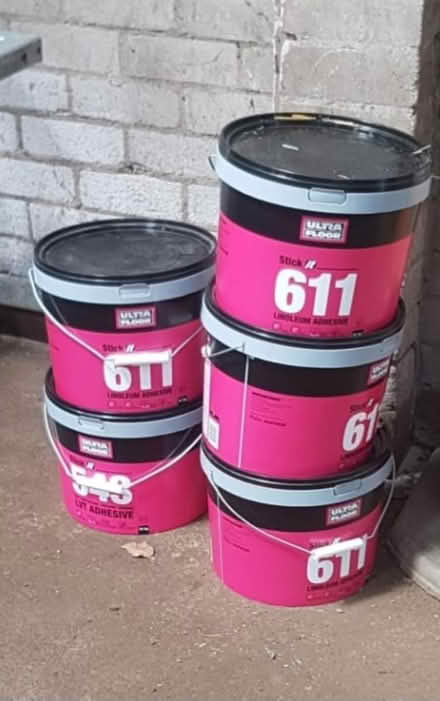 Photo of free Ultra Floor 611 Linoleum Adhesive (Broomhouse EH113rg) #3