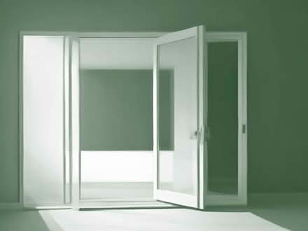 Photo of free Old patio doors and frame. Double glazed (Gwernogle SA32) #1