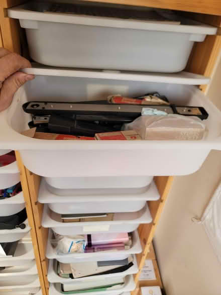 Photo of free Tall storage draws + craft stuffs (Rotherham S60) #3