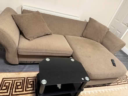 Photo of free Red sofa (Higher Broughton M7) #3