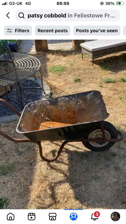 Photo of free Wheelbarrow (Landguard Common IP11) #1