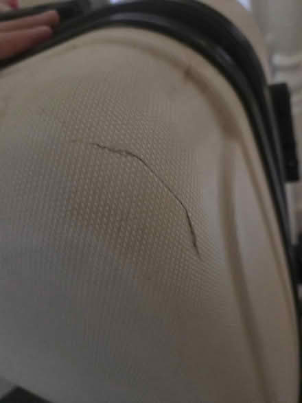 Photo of free White large suitcase (Lamberhead Green WN5) #3
