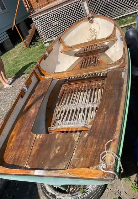Photo of free 12foot X 5 foot Rowing Boat (Sunbury-on-Thames TW16) #2