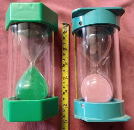 Photo of free 2 x large Sand Timers (DA1) #1