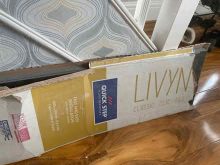 Photo of free Grey Floor tiles with Underlay (Gorse Hill M32) #1