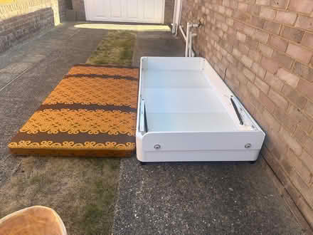 Photo of free Single 3 foot mattressand bed frame (Milton Regis ME10) #2
