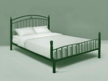 Photo of free Wrought iron double bed (Forest Row RH18) #1