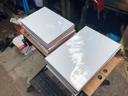 Photo of free Ceramic White tile (The Camp AL1) #1