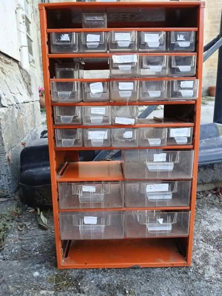 Photo of free Metal storage cabinet for screws, nails etc (Little Ashley BA15) #1