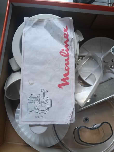Photo of free Moulinex MasterChef 470 Food Processor (Gray Street Mews AB10) #2