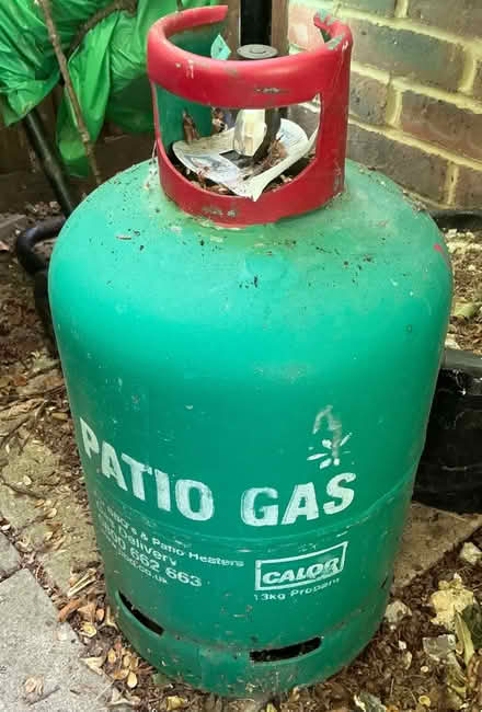 Photo of free Calor Gas patio gas bottle (empty) (Booker HP12) #1