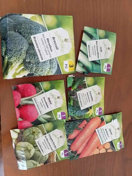 Photo of free Opened packets of vegetable seeds. (Queens Park BH9) #1