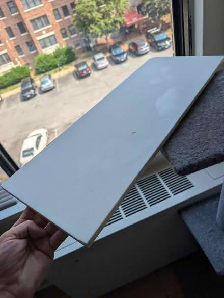 Photo of free White Countertop Remnant – 24" × 9" (14th Street) #3