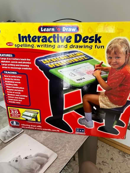 Photo of free Learn and Draw interactive desk (Westbrook WA5) #1