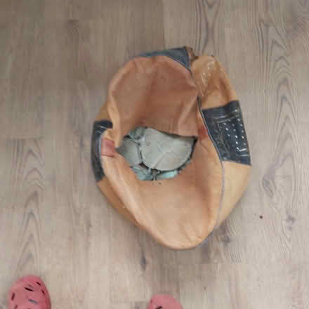Photo of free Old Morrocan (?) Foot cushion (Victoria Garesfield NE39) #2