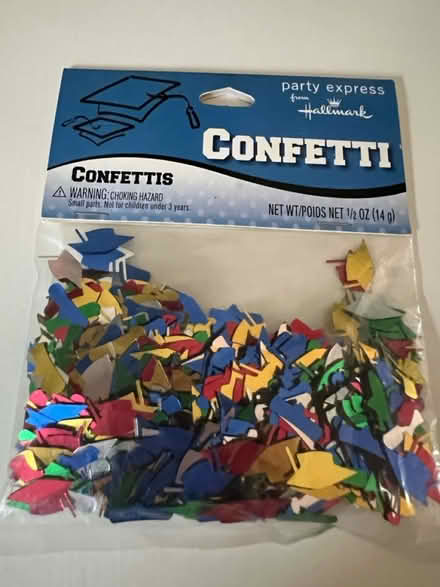 Photo of free Graduation confetti (Billerica Center) #1