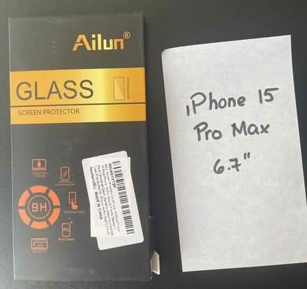 Photo of free iPhone15 Pro Max Tempered Glass Protector #1
