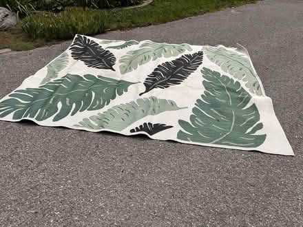 Photo of free (Used) Outdoor patio rug (Central Park) #1