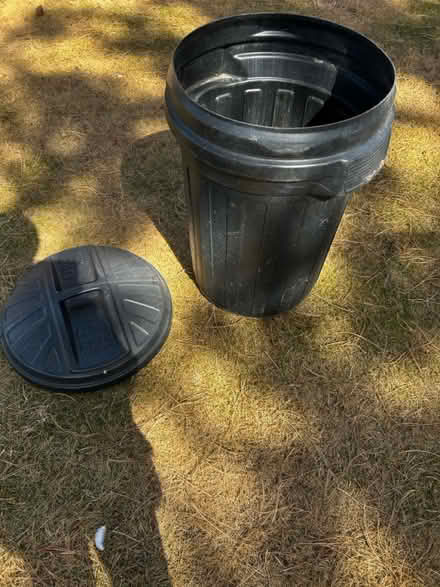 Photo of free 80 litre Black plastic lidded bin (West Kirby CH48) #2