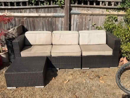 Photo of free Garden patio sofa (Surbiton KT6) #1
