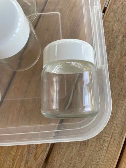Photo of free 9 small Glass Jars (Chewton Keynsham BS31) #3