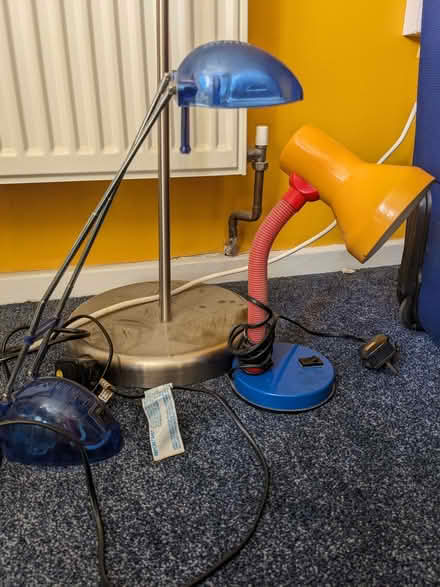 Photo of free 2 table lamps (Garston WD25) #1