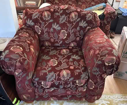 Photo of free Couch and chair (Sunnyside) #2