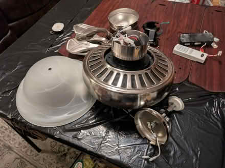 Photo of free Ceiling Fan for Scrap (Pawtucketville / Lowell) #1