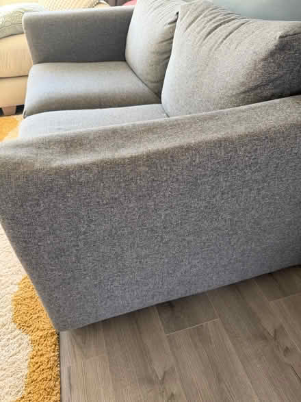 Photo of free Grey sofa (Sudbury CO10) #4